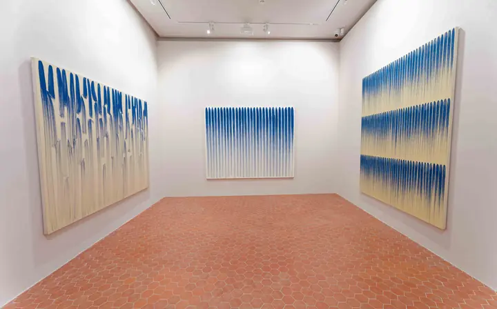 Fondation Lee Ufan à Arles, éclairage de la série From Lines